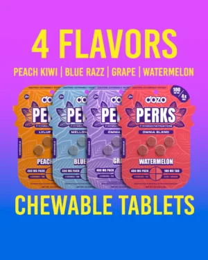 4ct 100mg Dozo PERKS 7-OH - WATERMELON (OMNIA BLEND)