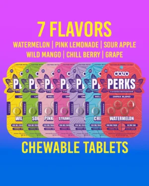 4ct 50mg Dozo PERKS 7-OH - WATERMELON (OMNIA BLEND)